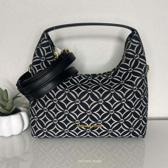 Michael Kors Ember Small Messenger Crossbody & Matching Card Case Wallet NWT - Picture 4 of 8